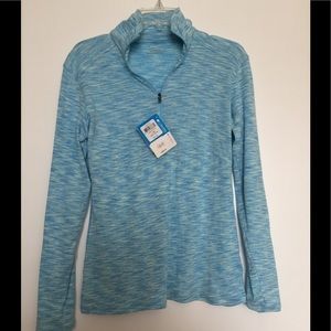 Women’s Columbia 1/4 zip athletic jacket L